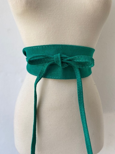 Cinturón Fajín Verde Esmeralda