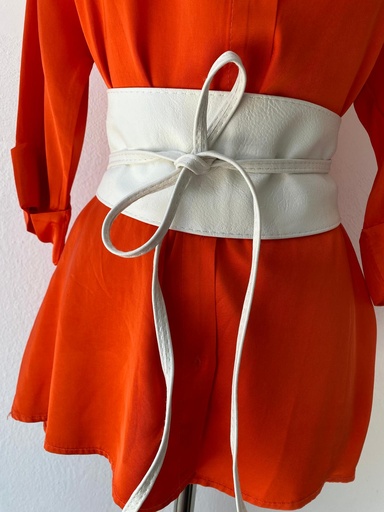 CINTURON FAJIN BLANCO