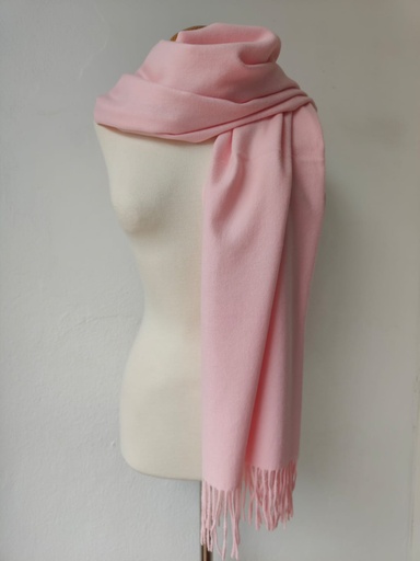 Pashmina Nevada Rosa Bebé