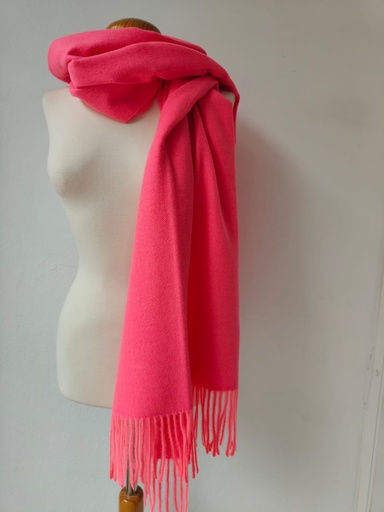 Pashmina Nevada Rosa Flúor