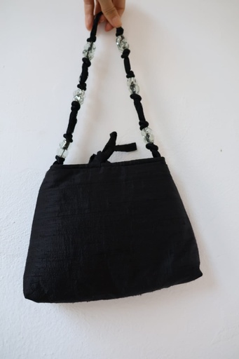 Bolso Líbano Seda Negro