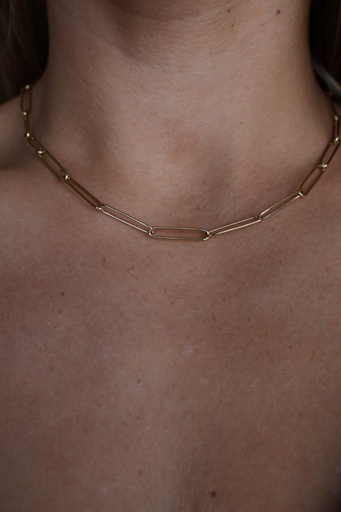 Collar Clip Dorado