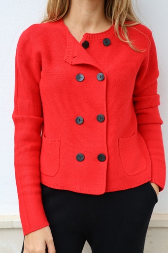 [JNJ0768RJ] Chaqueta Lady Rojo