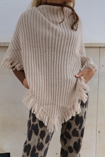 [NOUVEN BEI] Poncho MELO Beige