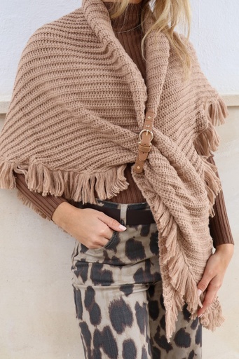 [NOUVEN CAM] Poncho MELO Camel