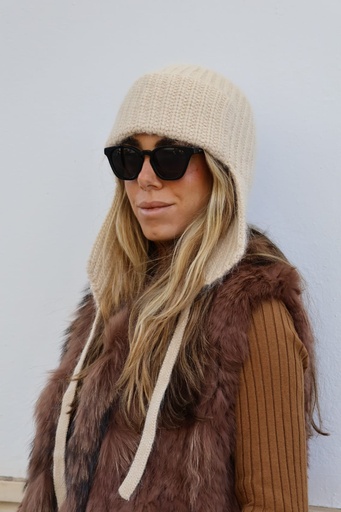 Gorro Frost Beige