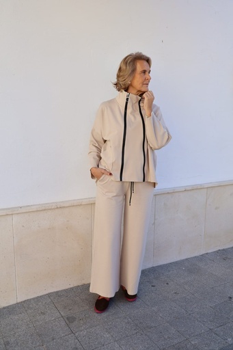 [GLA24525BG] Pantalón Canto Beige