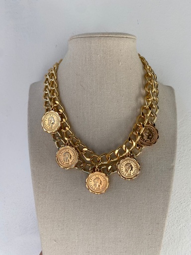 Collar Monedas