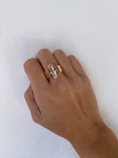 Anillo Bismuto Blanco