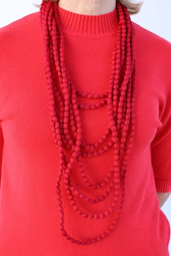 Collar OVILLO Rojo