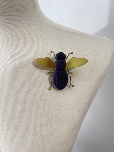 Broche ABEJA Morado