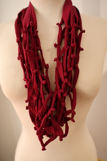 [SN54920FS] Collar CORTINA Fucsia REBAJADO 50%