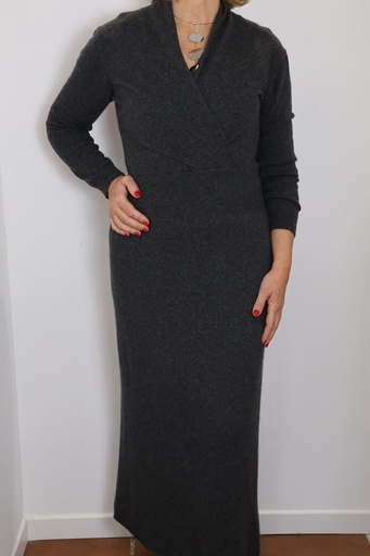 [CEL9334GR] Vestido DIORA Gris