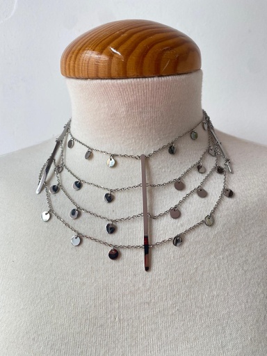 Collar CUELLO Plateado