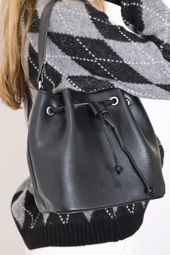 [FION601NE] Bolso SACO Negro  REBAJADO 30%