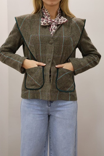 [MU246171VD] Chaqueta FINCA Verde