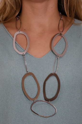 Collar BÉRGAMO Plateado