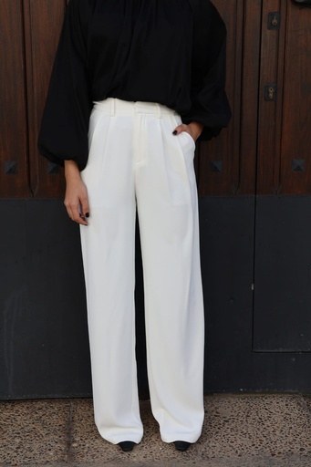 Pantalón CARLA Blanco  REBAJADO 50%