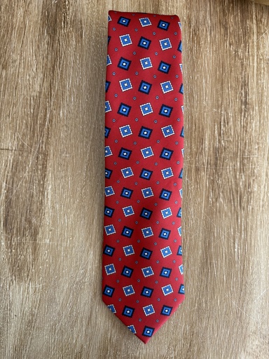 Corbata DOMINÓ Rojo