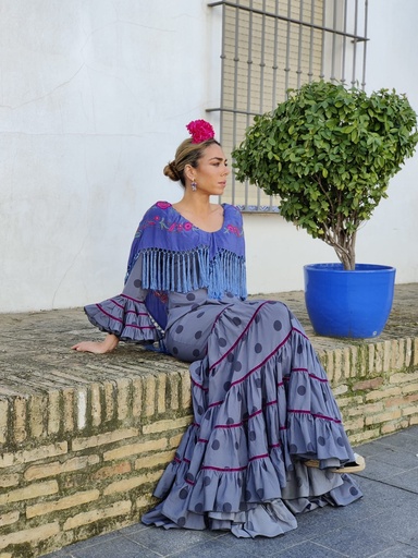 Traje FLAMENCA Gris-Gris