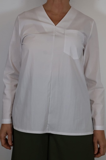 [SUN8795BC] Camisa LAURINA Blanco. REBAJADO 50%