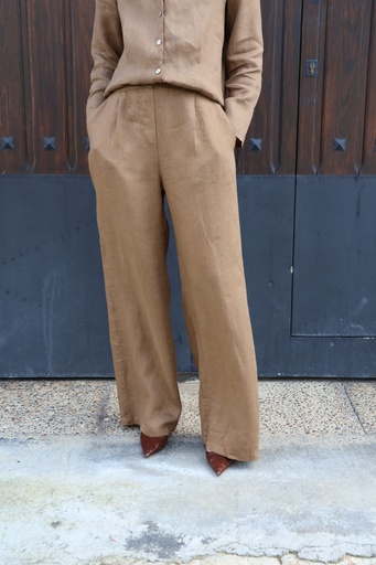 Pantalón FREJA Chocolate. TALLA S.  REBAJADO 30%
