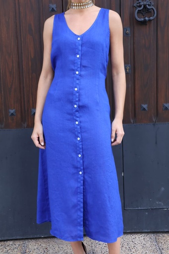 Vestido EKATERINA Azul  REBAJADO 30%