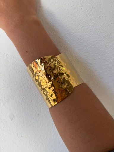 [SON55267DO] Brazalete ROCA Dorado. REBAJADO 20%