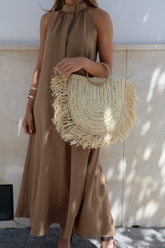 Vestido NAOMI Beige  REBAJADO 30%