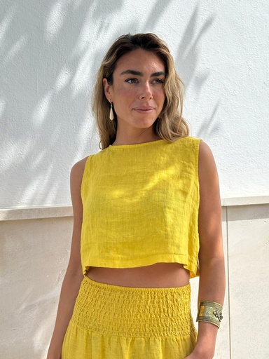 [LIN33204AMA] Blusa AOSTA Amarillo
