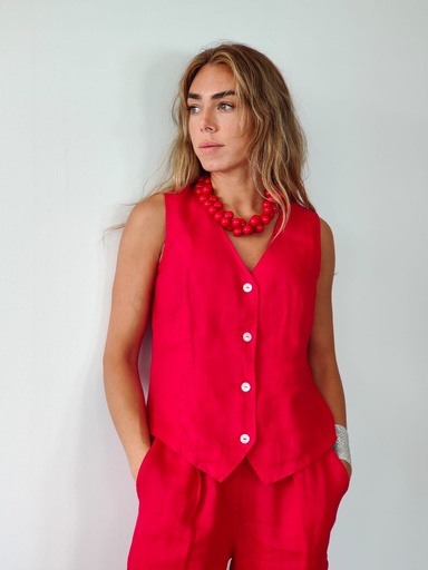 Chaleco GOLONDRINA Rojo M. -30%