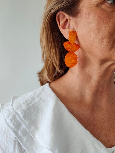 Pendiente CALADA Naranja
