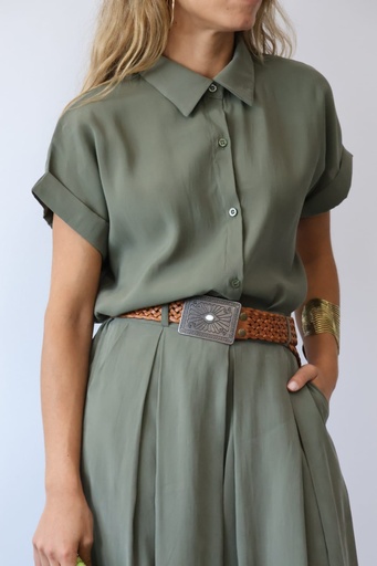 [AG3701K] Camisa PIMIENTA Kaki