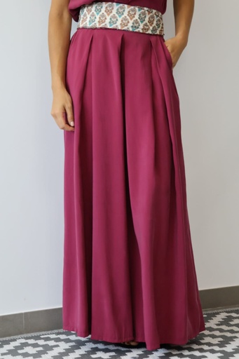 [AG3979TN] Pantalón COMINO Tinto