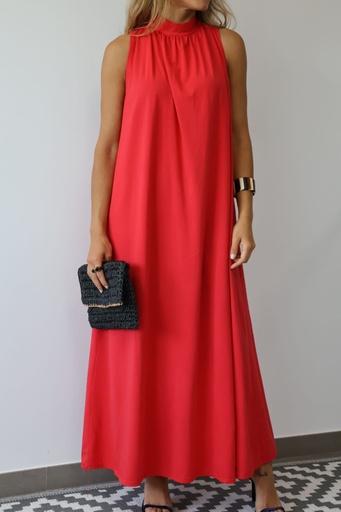 [AG2774RJ] Vestido ENELDO Rojo