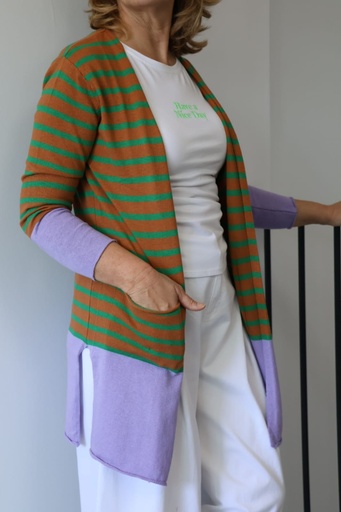 [AG13678MV] Chaqueta CURRY Malva