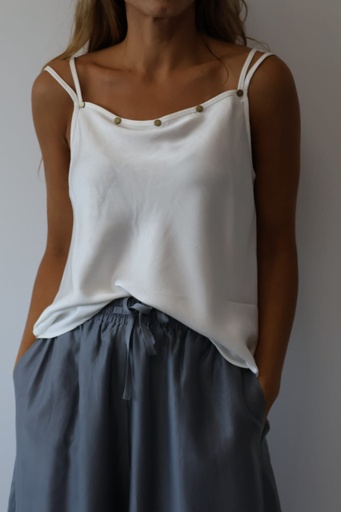[AG24182MF] Top KATIA Marfil