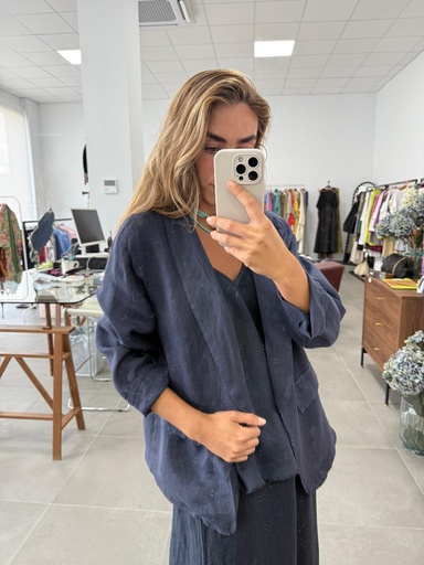 Chaqueta QATAR Marino