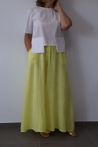 [ON56844AM] Pantalón MARIPOSA Amarillo