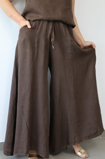 [ON56844CH] Pantalón MARIPOSA Chocolate