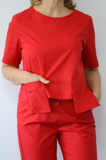 [ONE88890RJ] Camisa OVEJA Rojo