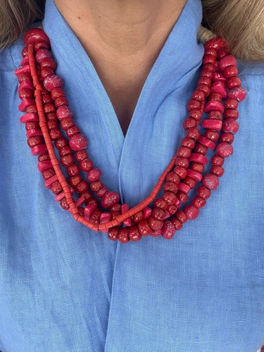 Collar ROQUETA Rojo