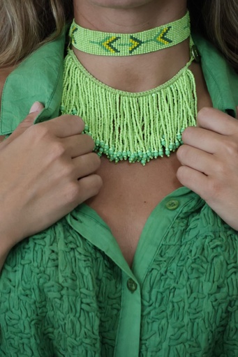 Collar INDIO Pistacho