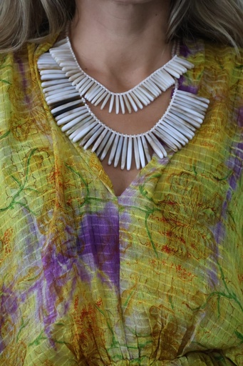 Collar DIENTES Beige