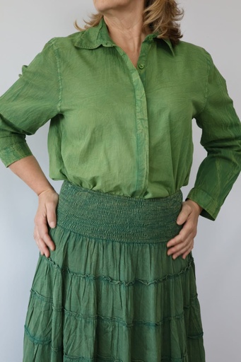 [CB2522VD] Camisa TERRE Verde