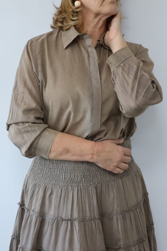 [CB2522CM] Camisa TERRE Marrón