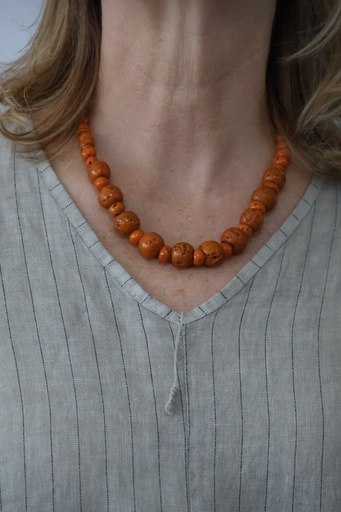 Collar PICAPIEDRA Naranja