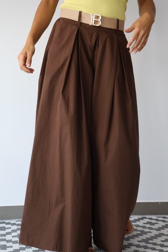 [LTZ24604CH] Pantalón CORDOBA Chocolate