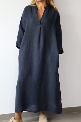 [CRL29340AZM] Vestido DOHA Marino