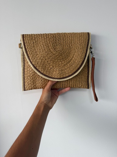 Bolso RIBETES Marrón